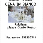 cena in bianco – avigliana