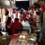 cena in bianco e rosso – bardonecchia