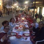 cena in bianco e rosso – bardonecchia