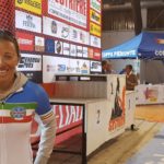 Camilla Alfieri con la Maglia tricolore Maestri di Sci