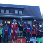 Usseglio podio Super G Allievi F