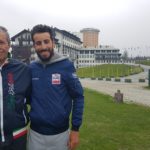 Fabio Aru con Gianni Poncet