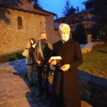 sauze chiesa illuminata benedizione don giorgio nervo