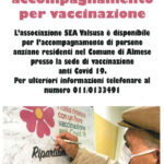 Almese – Locandina Sea Valsusa Vaccinazioni