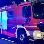 vigili del fuoco notte galleria autostrada