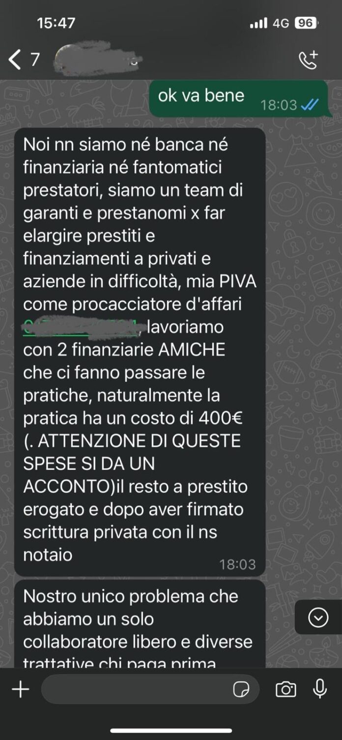 Valsusa Attenti Alla Truffa Dei Prestiti Mi Hanno Fregato Euro Valsusaoggi